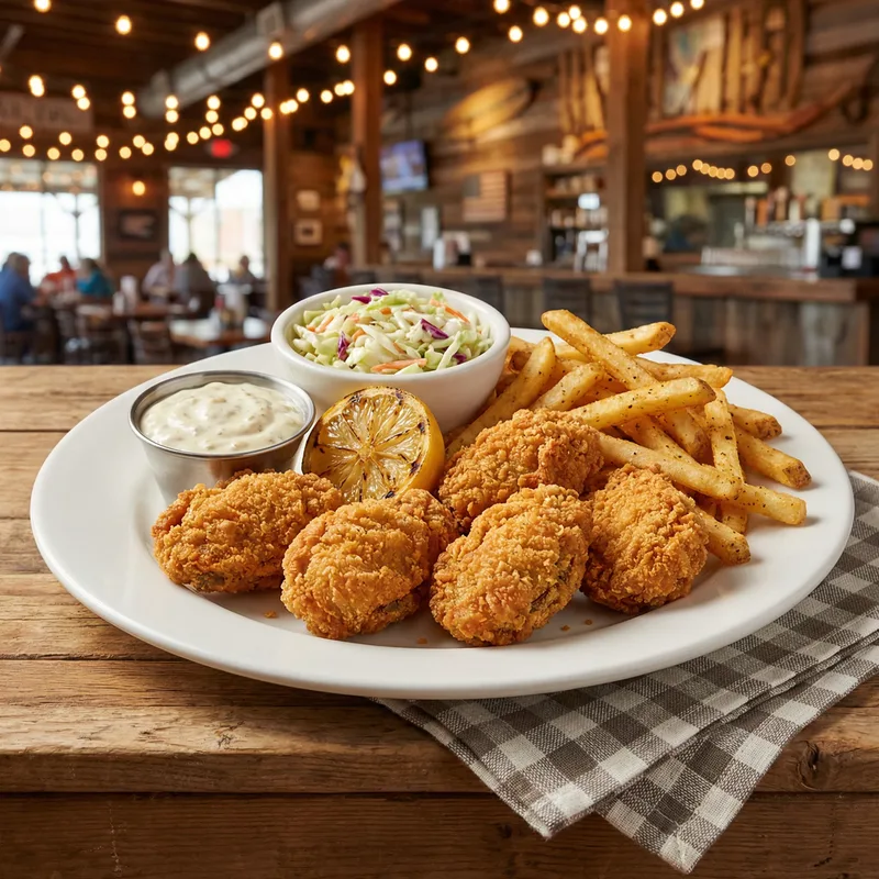 6 Piece Fried Oysters